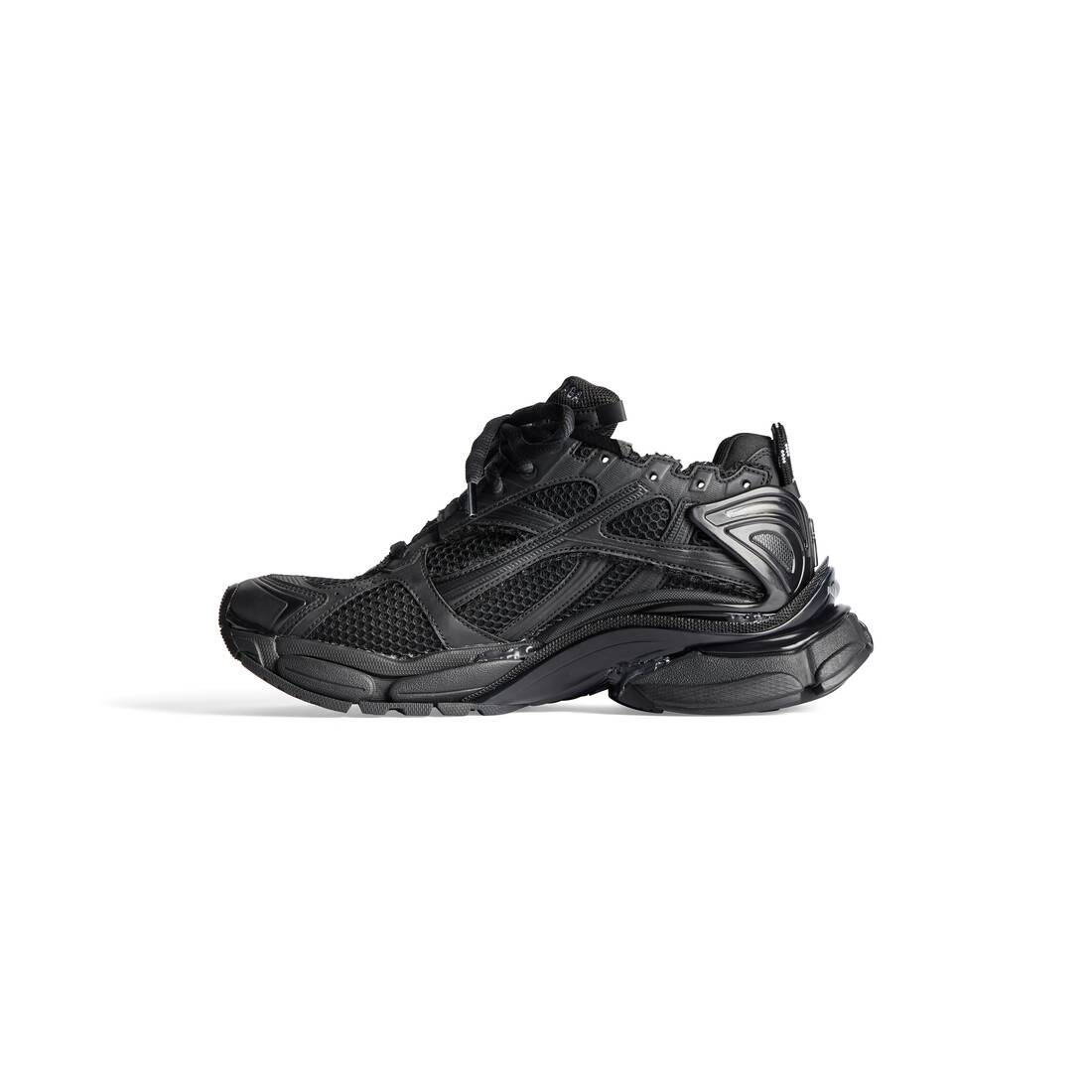Men’s Runner Sneaker in Black - Image 4
